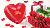 Ferrero Mon Chéri Heart - Alla hjärtans dag chokladpresent till honom och henne - knaprig choklad, fruktig likör och smaksatta körsbär - till alla hjärtans dag, mors dag och påsk - 1 förpackning 147g