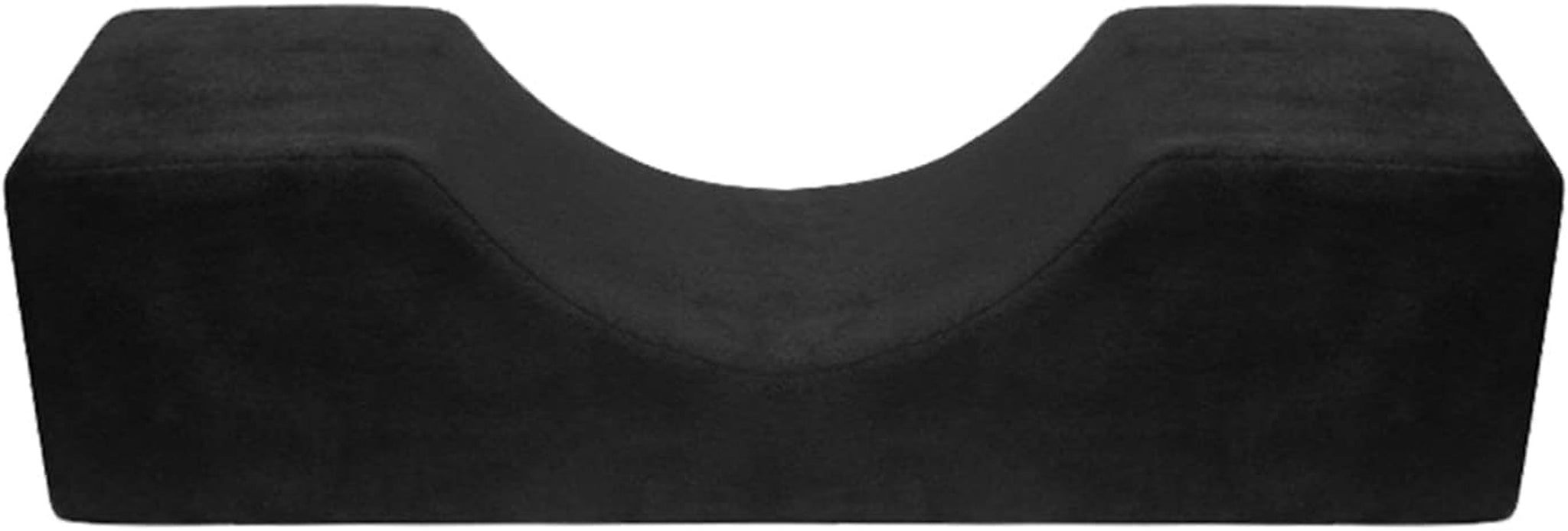 Deciniee U Shape Ögonfransskudde: Ergonomisk nackkudde Ögonfransskudde - Flanellkudde Ögonfransförlängningskudde för hemmet Skönhetssalong Cervikala ortopediska kuddar Naty Shop Svart