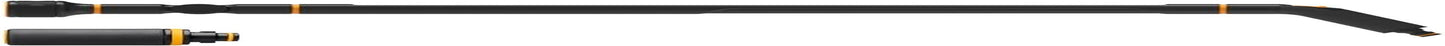 Fiskars vattenhjul vattenslangsats med 2 slanganslutningar och krananslutning, universell storlek, vridstyvhetsnivå 4 (av 5), 1,8 m, Ø1,3-1,5 cm (1/2-5/8"), svart/orange/blå, 1057621