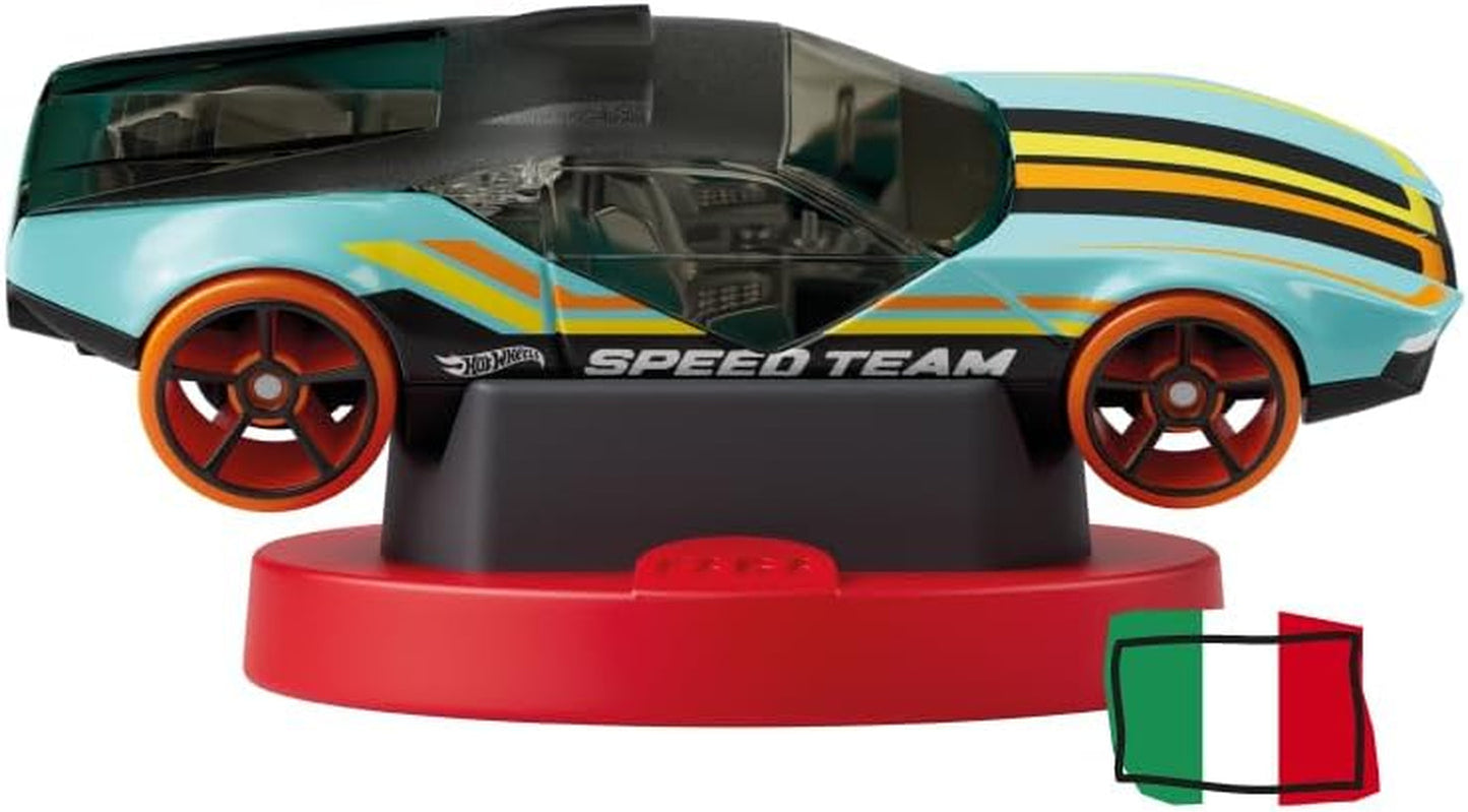 Hot Wheels dinosaurieattack ljudfigur - berättelser och ljudhistorier för pojkar och flickor i åldern 3-5, pedagogiskt innehåll leksak, italiensk version Jucarii Bebe Naty Shop Standardtitel