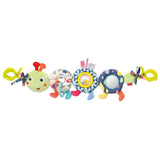 Fehn babymobilkedja Panda Baby Mobile - babymobilkedja med söta figurer - flexibel hängande babyleksak - barnvagnsleksak för spädbarn och småbarn från 0+ månader Babyleksaker Naty Shop Caterpillar