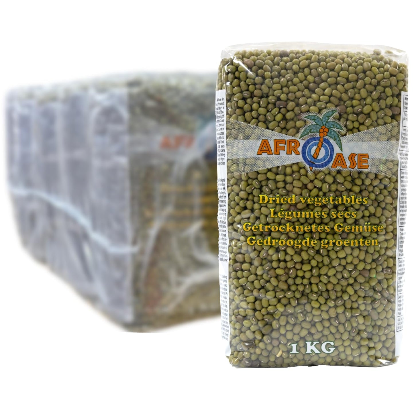 AFROASE - Mung gröna bönor - 1 x 1 kg