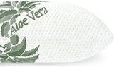Mister Sandman Ergonomisk kudde 40X80, Nackkudde med Aloe Vera Kuddfodral, Visco Kudde Perfekt för Magsömmar, Ryggsliprar och Sidosliprar, Memory Foam Kudde Cervikal Ortopediska Kuddar Naty Shop 2X Aloe Vera Cover