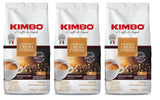 3x Kaffebönor Espresso Cream Intense, Medium Dark Roast, Hela Kaffebönor, 1 kg påse, Kaffe från Neapel