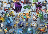 Ravensburger Puzzle 12000422 - Minecraft Mobs - 1000 bitar Minecraft Pussel för vuxna och barn 14+ Pussel Naty Shop Ny design