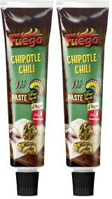 - Chipotle Chili Paste, kryddiga mexikanska rätter, Für 4 Anwendungen, Vegan, 1 x 40 g