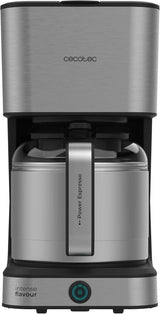 Cecotec Coffee 66 Drop & Thermo dropp kaffebryggare, 950 W, 1,2 L, 10 koppar, ExtremeAroma-teknik, anti-droppfunktion, vattennivåindikator, återanvändbart huvudfilter, överhettningsskydd
