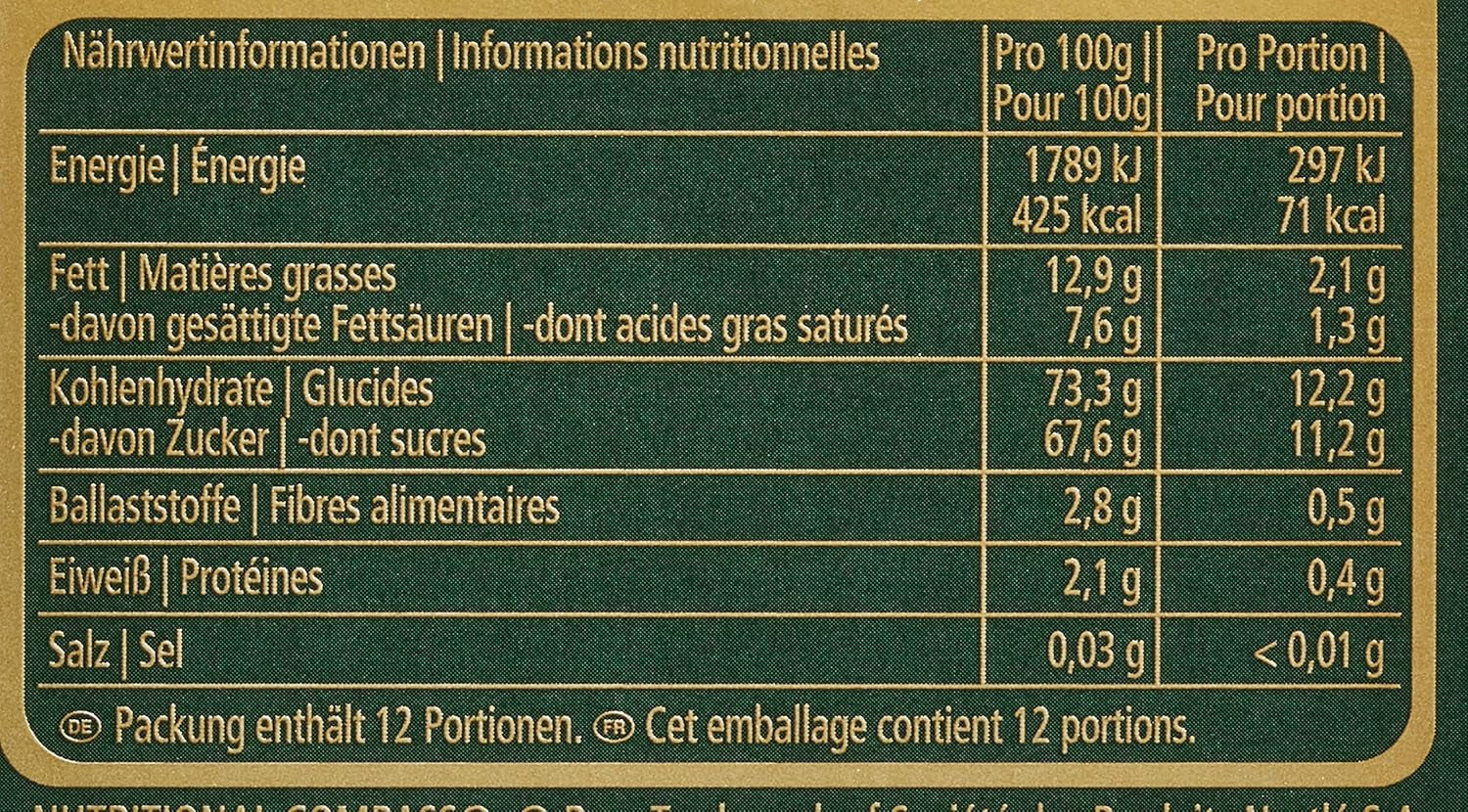 NESTLÉ AFTER EIGHT tunna mörka chokladrutor med mintgräddefyllning för finsmakare Paket om 5 (1 x 200g)