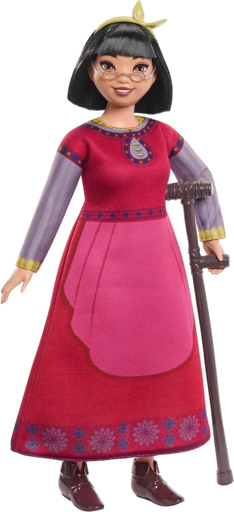 Mattel Disney Wish Dahlia of Rosas docka och tillbehör, ledad modedocka, HPX24