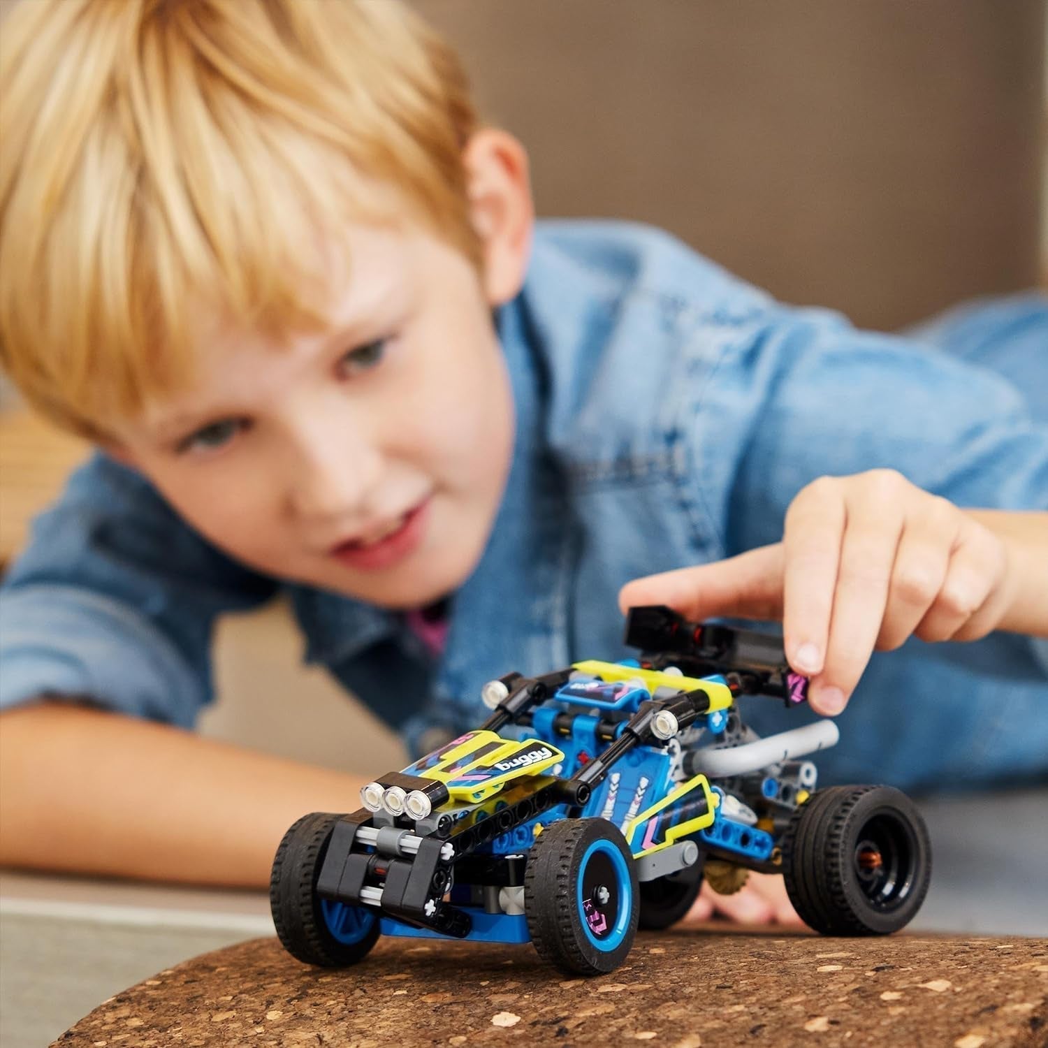 LEGO Technic Offroad Racing Buggy Billeksak för barn Buggy Racing Car Byggsats Present för pojkar och flickor 8 år gammal Rallybil Modell 42164 Byggset Besuche den LEGO-Store