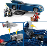 LEGO DC Batman: Batman in the Batmobile vs. Harley Quinn och Mr Freeze tecknad leksaksbil för barn Present för pojkar och flickor 8 år gamla 76274 Byggset Besuche den LEGO-Store