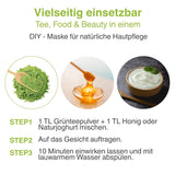 Bohyang Garden Matcha Powder 100g – Premium Green Tea från Sydkorea | Finmalen och rik på tradition | För lattes, smoothies, bakning och personliga vårdritualer | Matcha pulver i återförslutningsbar påse