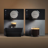 Cecotec Cremmaet Cube kompakt espressomaskin, 1350 W, presssystem 10 g, förinfusionssystem, 19 bar, termoblocksystem, 5 malinställningar, touchkontrollpanel