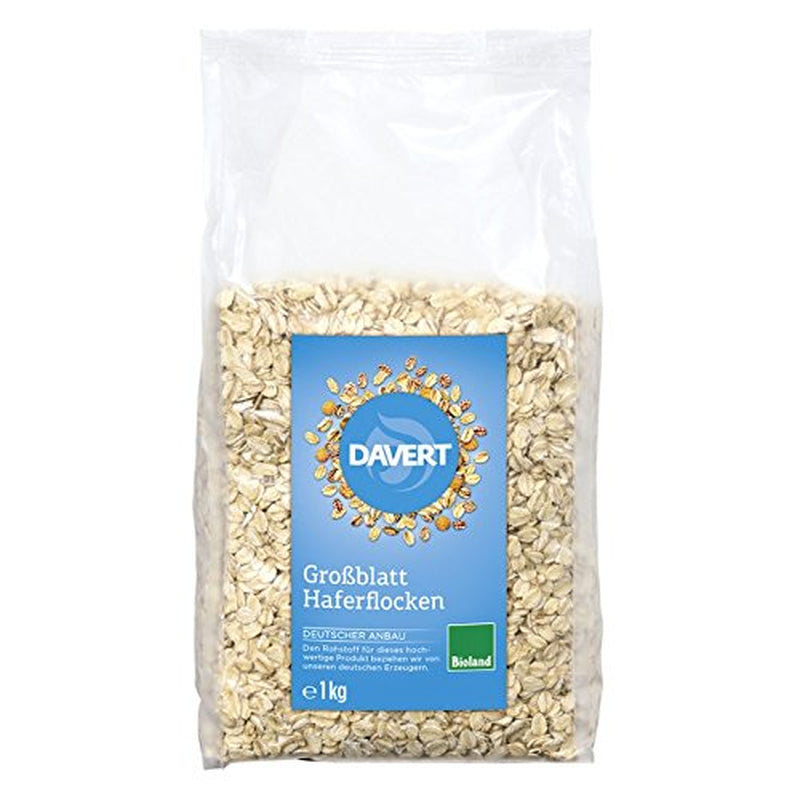 Davert Havregryn med stora blad, 1000 g