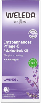 WELEDA Organic Lavendel Body Oil, 100 ml Kosmetika och skönhet Naty Shop