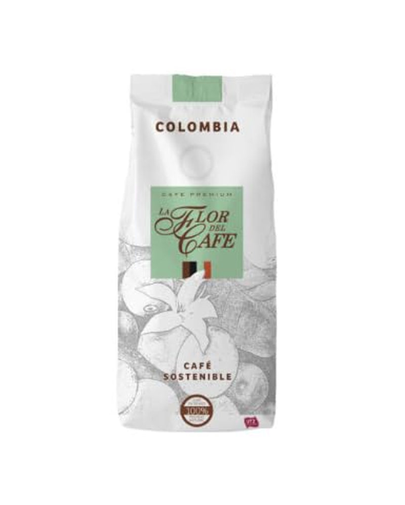 Colombianska kaffebönor, 100% Arabica, UTZ-certifierad, hållbart jordbruk, intensiv arom, ekonomiskt paket med 10 stycken