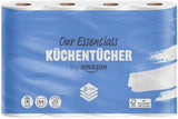 Av Amazon köksrulle, 3 lager, 16 rullar (4 rullar, paket med 4), 64 ark per rulle, Fsc-certifierad