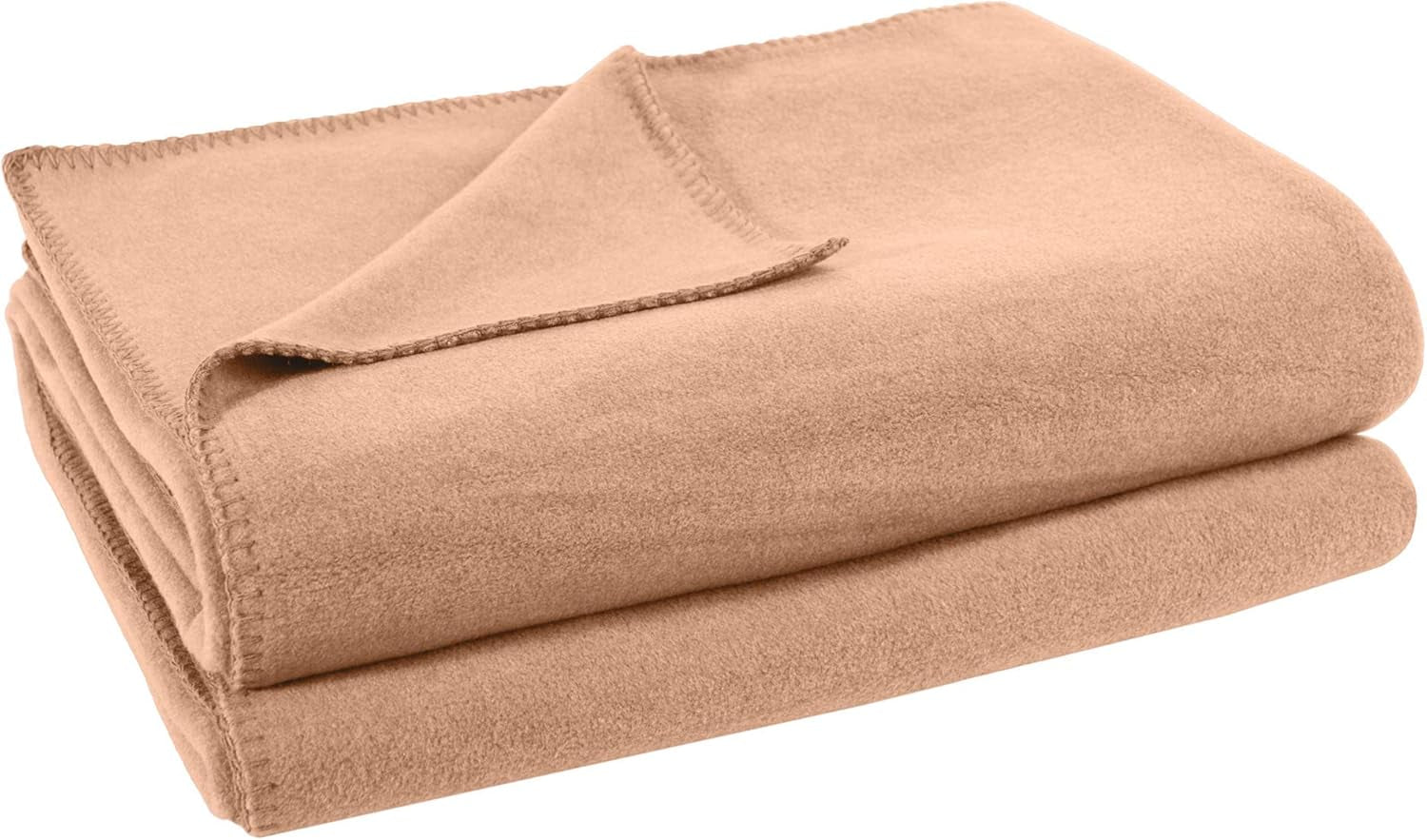 Zoepritz filt i färg: Röd, Tillverkad av 65% Polyester, 35% Viskos, Storlek: 160X200 Cm, 103291-235-160X200 Zoepritz Sängar och filtar sedan 1828 040 Sand 110X150 Cm