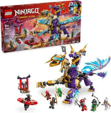 LEGO NINJAGO Lightbow Dragon - leksak med 8 minifigurer och ett Spinjitzu-hjul - interaktiv ninjabyggleksak för pojkar och flickor över 9 år - presentidé för fans 71836 Byggset Besuche den LEGO-Store Standardtitel