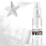 Ätbart glitterspray - 22G ätbart glitter, ätbart glitterpulver för drycker, tårtdekorationer, macarons - matfärgning glitterpulver, ätbart glitter för cocktails, muffins (rosa)