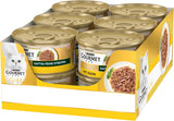 Gourmet suckulenta remsor i guld, våt kattmat med kyckling, förpackning om 12 (12 x 85 g)