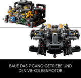 LEGO Technic Mclaren P1 Super Sports Car Set För Vuxna Bilfans Present V8 Kolvmotor 7-växlad växellåda Skalmodell Billeksaksbilset 42172 Byggset Besuche den LEGO-Store