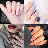 100 st Nail Art-mallar Modelleringsmallar Självhäftande med 4 ark genomskinliga nagelkuddar och 3 nagelfiler Gel Nagelförlängningstillbehör för konstgjorda naglar