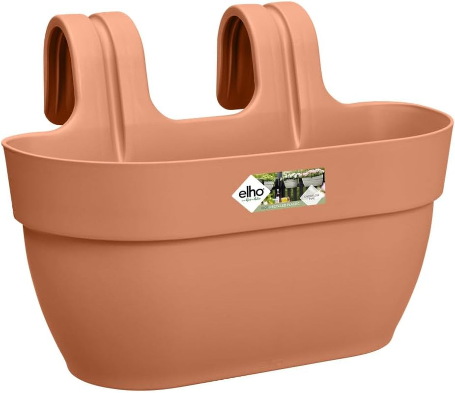 elho Vibia Campana Easy Hanger M 36 - Kruka för balkong och ute - Ø 36,0 x H 26,5 cm - Svart/Antracit