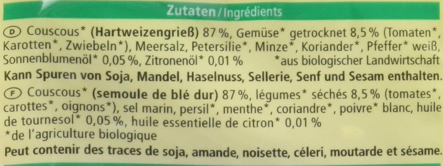 Bio Taboule-Couscous-sallad, 200 g