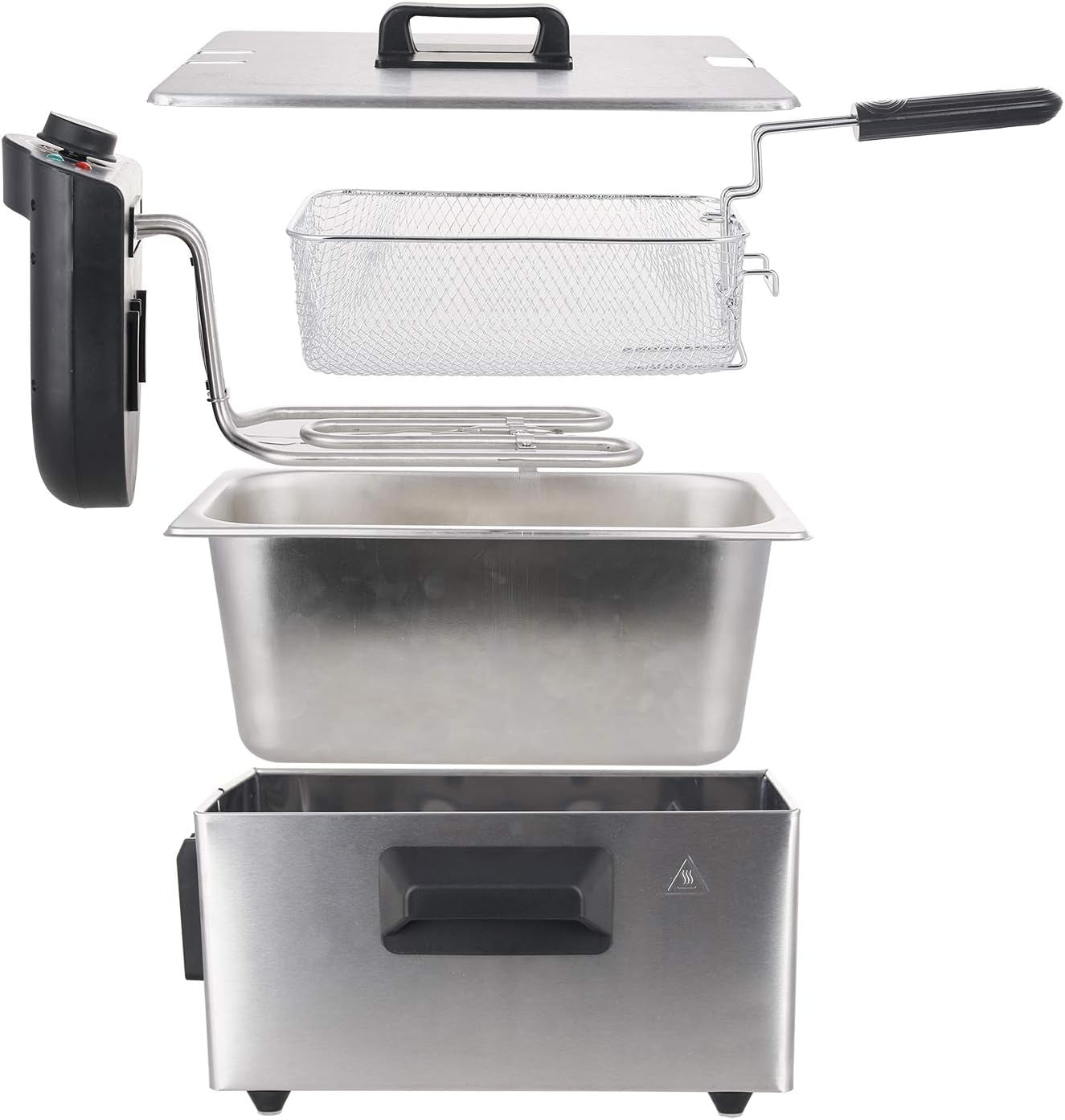 Oljefritös Emerio 3.0L med Cold Zone-teknik, 2000 W Vitvaror Naty Shop