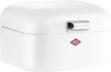Wesco 235 001 Mini Grandy brödkorg 17 x 18 x 12 cm (L/B/H) rosa, rostfritt stål Matförvaringslådor Naty Shop White