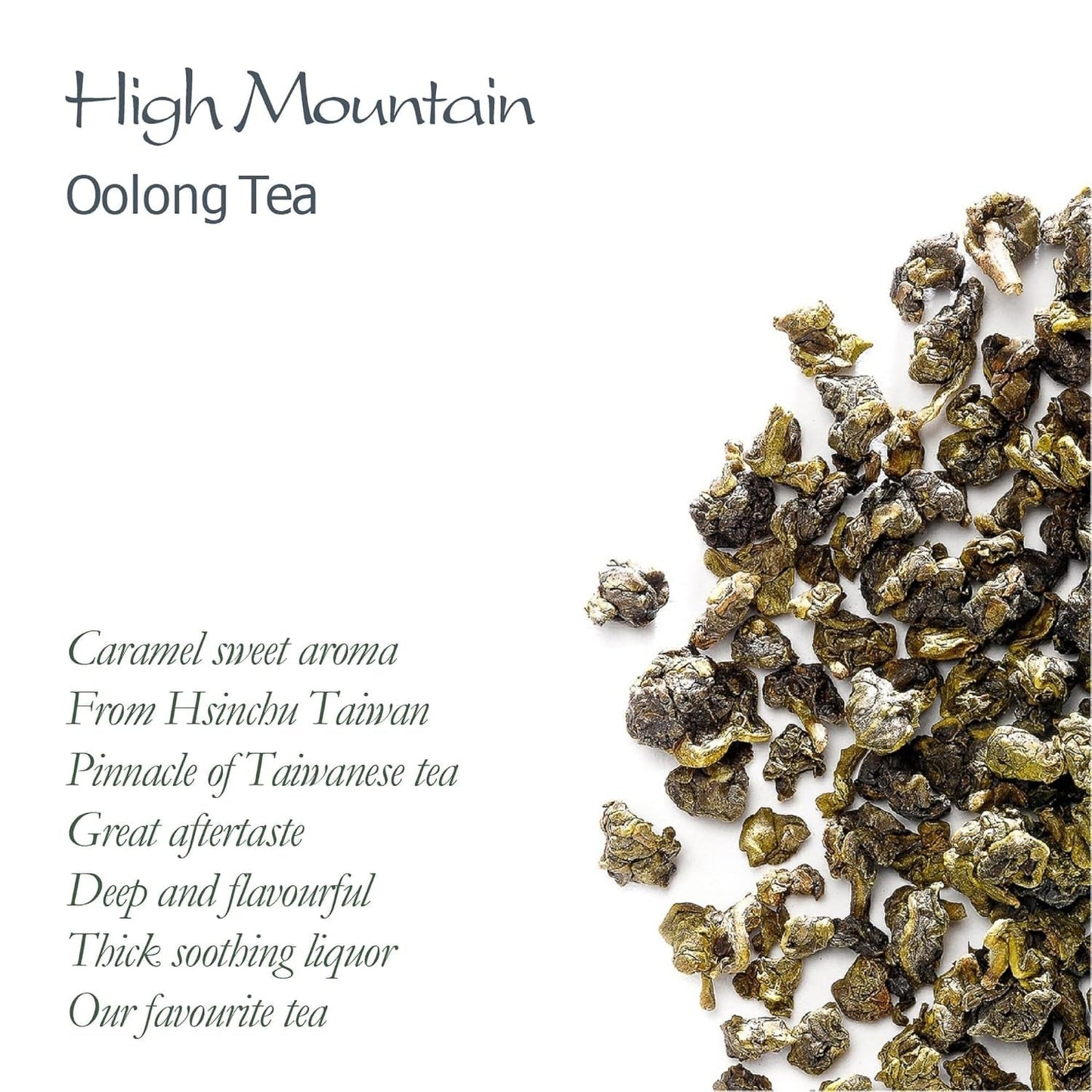 Tie Guan Yin Oolong Tea - High Taiwan Formosa Loose Leaf Tea - Taiwan Wu Long Tea - Blue Tea - Olongh Tea Ti Kuan Yin Olong Tea Olong Tea Blue Tea Ti Tea Tieguanyin Tea Taiwan Tea
