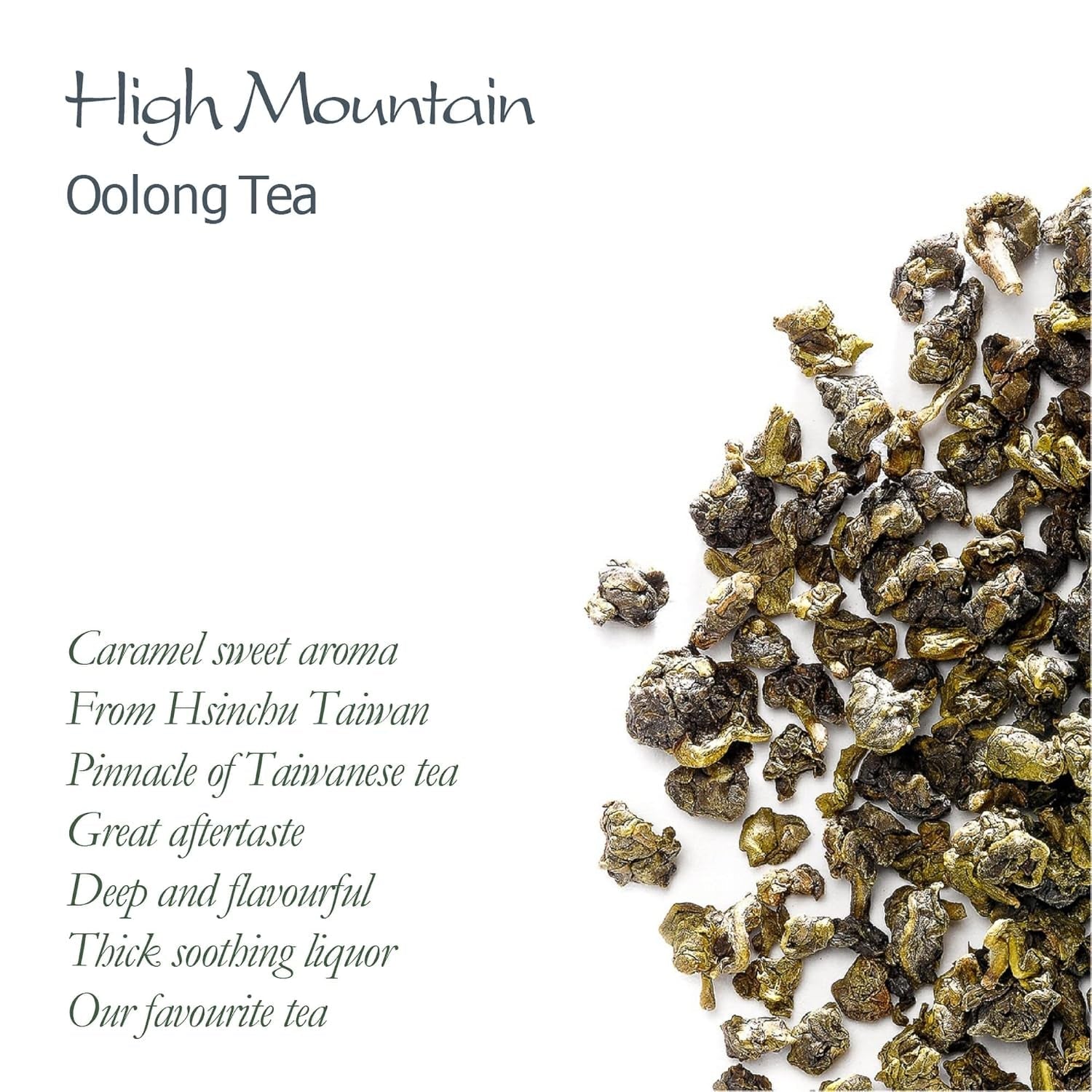 Tie Guan Yin Oolong Tea - High Taiwan Formosa Loose Leaf Tea - Taiwan Wu Long Tea - Blue Tea - Olongh Tea Ti Kuan Yin Olong Tea Olong Tea Blue Tea Ti Tea Tieguanyin Tea Taiwan Tea