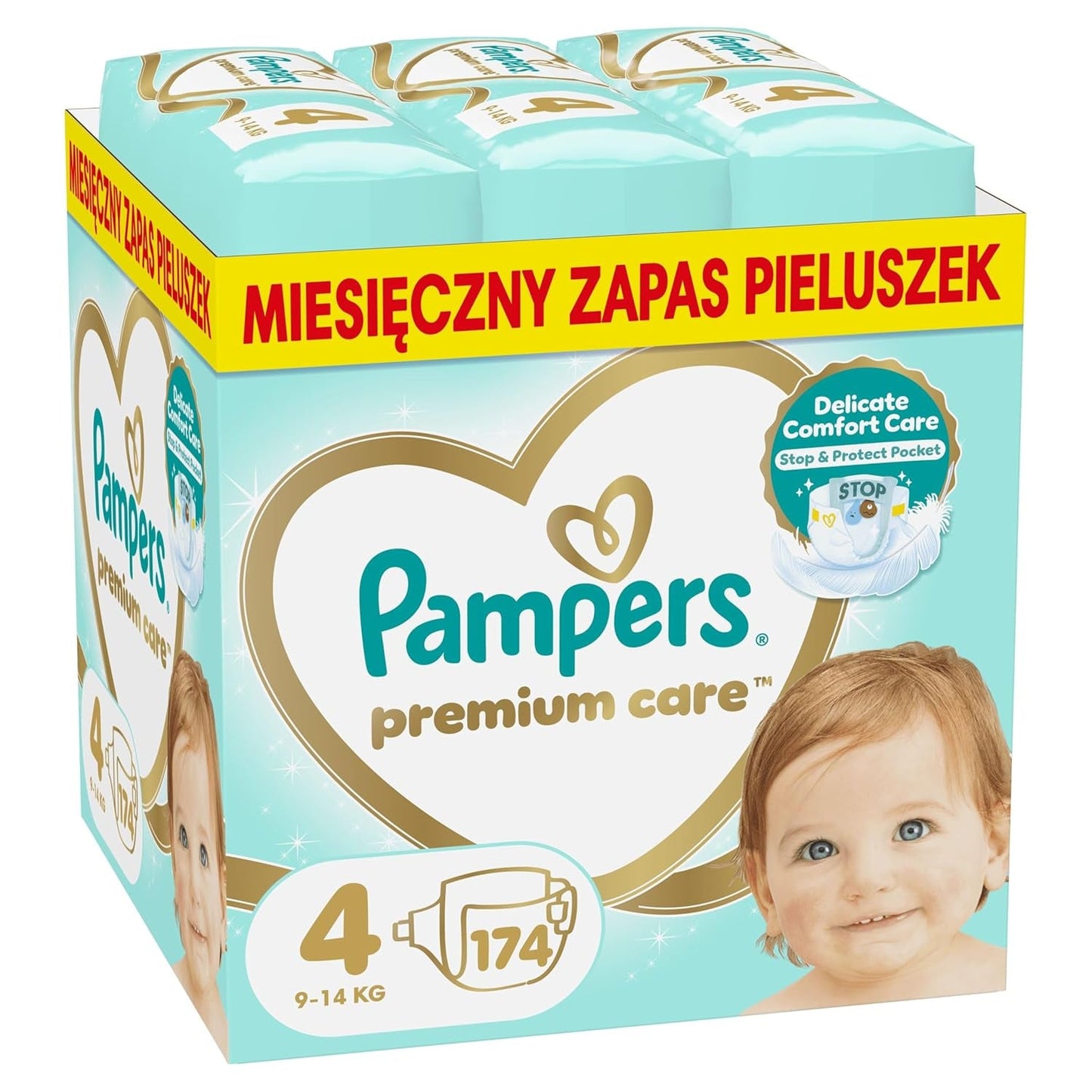 Pampers (Gammal version), Månadslåda S4 174 st