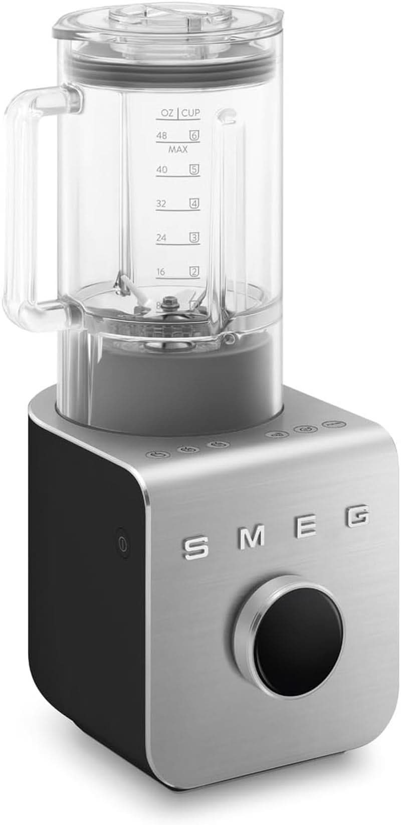 SMEG, Hochleistungsmixer BLC01BLMEU, 5 förinställda program, 9 manuella hastigheter, Paus & Puls-Funktion, Kunststoffgehäuse, Rutschfeste Basis, 1400 W, Schwarz Kitchen Naty Shop