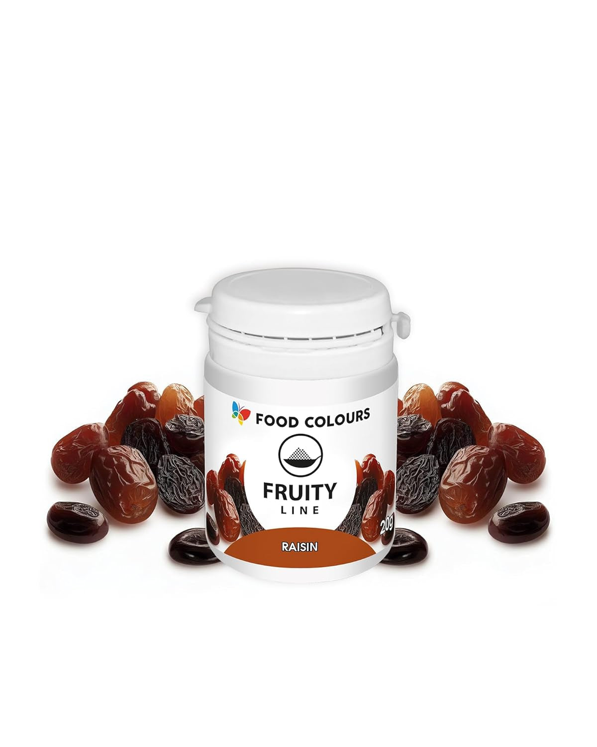 Livsmedelsfärgpulver naturlig färg Fruity Line BLUEBERRY 20G naturligt färgpulver för krämer glasyr svampdeg i pulverform matfärg för drycker gelé