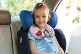 Tataway in Viaggio SI Grows - Disney Minnie Mouse Travel Kudde | Mjukt sammetslena material | Handtvättbar 30° | Fyllning med mikropärlor | Barnsits lämplig från 3 år, Rosa, one size, sammet Resekuddar Naty Shop