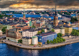 Ravensburger Puzzle Scandinavian Places 12000114 - Stockholm, Sverige - 1000 bitars pussel för vuxna och barn över 14 Pussel Naty Shop Ny design