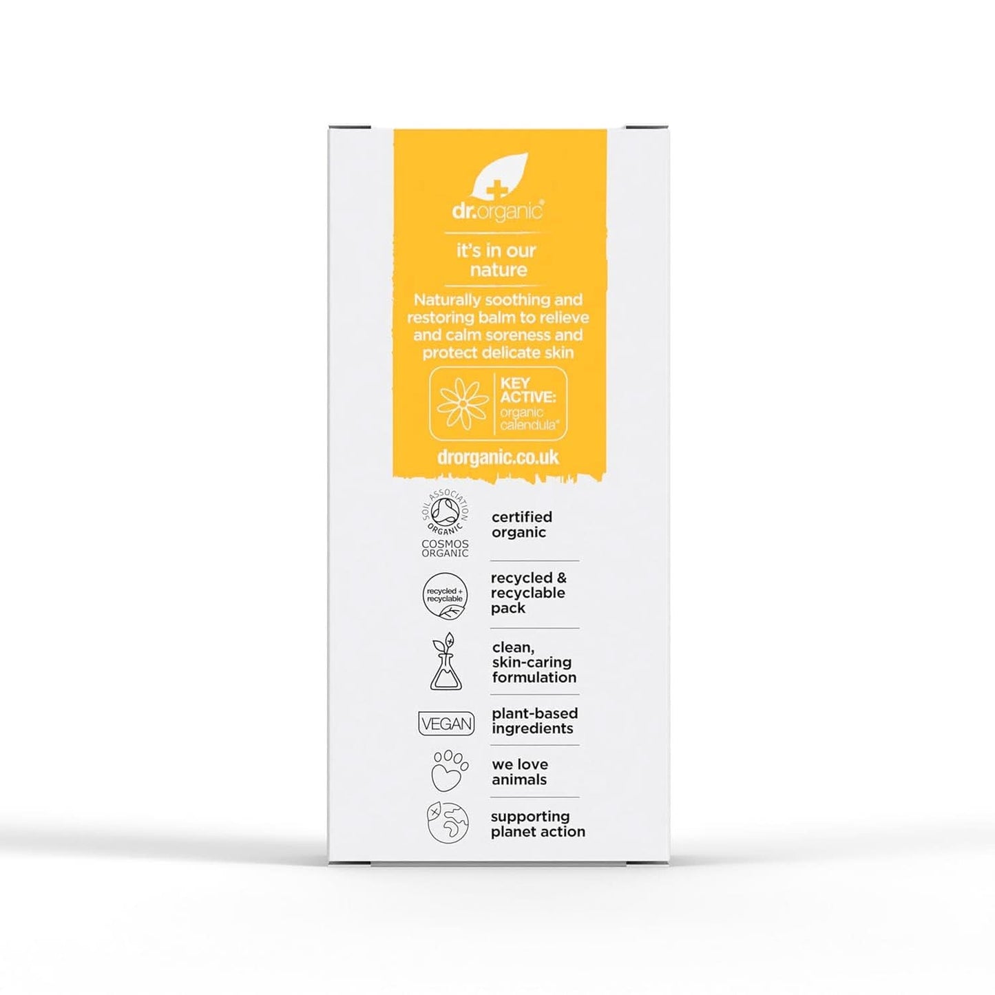 Dr Organic Nipple Balm med Calendula, Lanolin, Natural Relief, För sår och spruckna bröstvårtor, 30 ml Tillbehör Mat och Amning Bebe Naty Shop