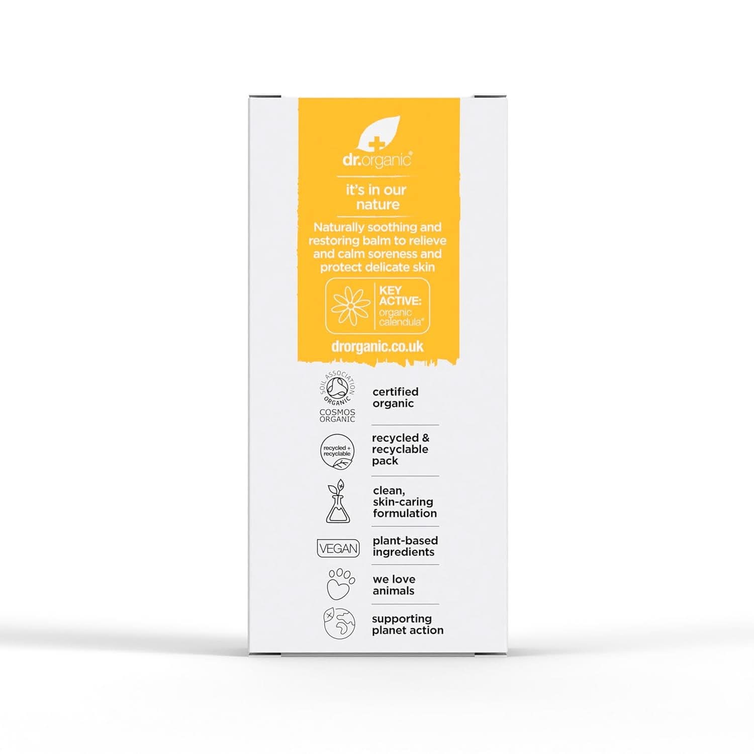 Dr Organic Nipple Balm med Calendula, Lanolin, Natural Relief, För sår och spruckna bröstvårtor, 30 ml Tillbehör Mat och Amning Bebe Naty Shop