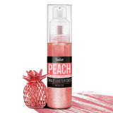 Ätbar glitterspray, 20 gram Naty Shop Peach röd