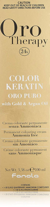 Fanola Oro Therapy Color Keratin 5.0 100ml Hårfärgning Naty Shop 5 Ljusbrun