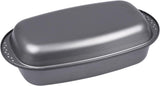 Chg 9942-04 Bratenform Mit Deckel, Antihaftbeschichte, Antracit-Metallic, 37 X 20 X 7 Cm Bakformar och plåtar Naty Shop