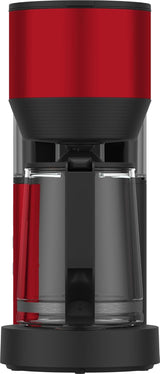 Digital espressomaskin med filter GRUNDIG KM8440, röd, 1000 W, 1,25 liter