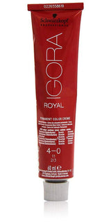 Schwarzkopf IGORA Royal Premium Hårfärg 4-0 mellanbrun, 1 förpackning (1 x 60 g) Hårfärgning Naty Shop