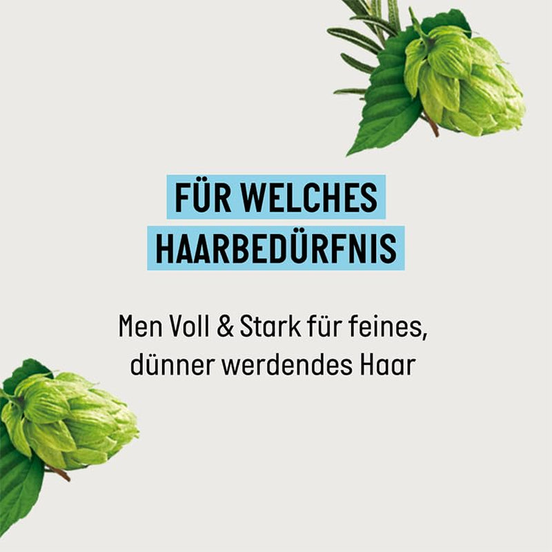 Guhl Men Full & Strong Shampoo - Hårtyp: Tunt, fint, normalt Guhl Shower & Bath