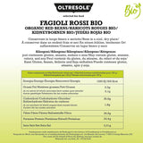 Ekologiska röda bönor 1 kg, torkade ekologiska baljväxter från kontrollerade grödor, rika på protein och mineraler, idealisk för lågkalorikost, vegan och vegetarisk kost