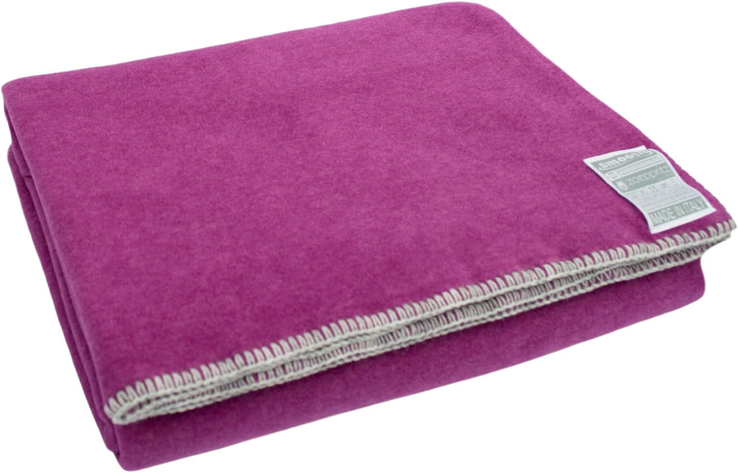 Zoepritz sedan 1828 Smoothy fleecefilt - Fluffig bekväm polarfleecefilt - Vegansk - 140X190Cm - 010 Off-White, 010 Offwhite Zoepritz Since 1828 330 Fuchsia 140X190Cm