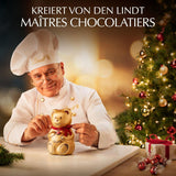 Lindt Choklad | Kartong med julpraliner | 200g Diverse julpraliner täckta med finaste mjölkchoklad | Chokladpresent till jul