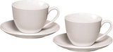 Cappuccinoset Ritzenhoff & Breker Bianco, 4 st, 300 ml
